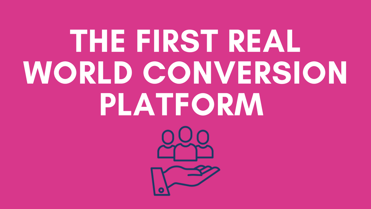 The First Real World Conversion Platform: QR & Beyond